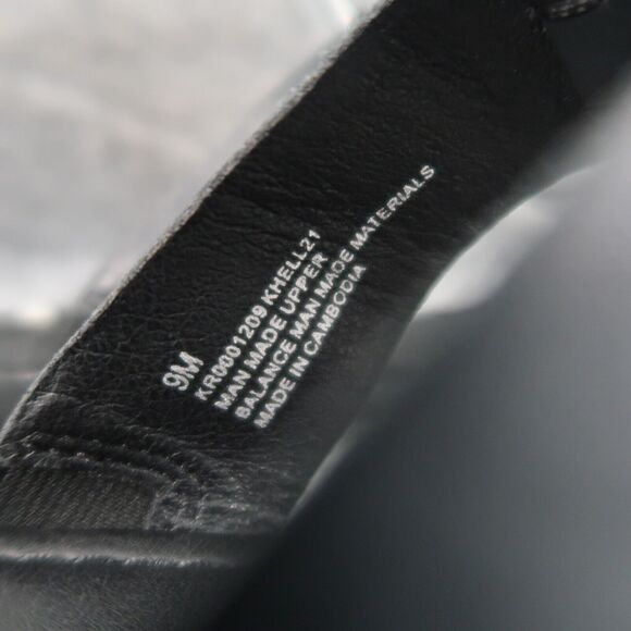 Korks Shoes Womens 9 Sandals Casual T Strap Thong Flats Slip On Black Comfort - Picture 12 of 13